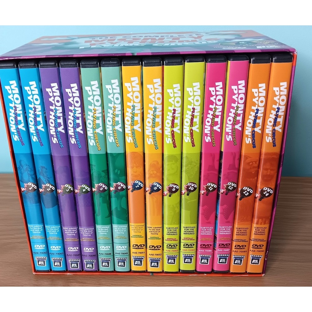 Complete MONTY PYTHON'S Flying Circus 14 Disc DVD Mega Set
